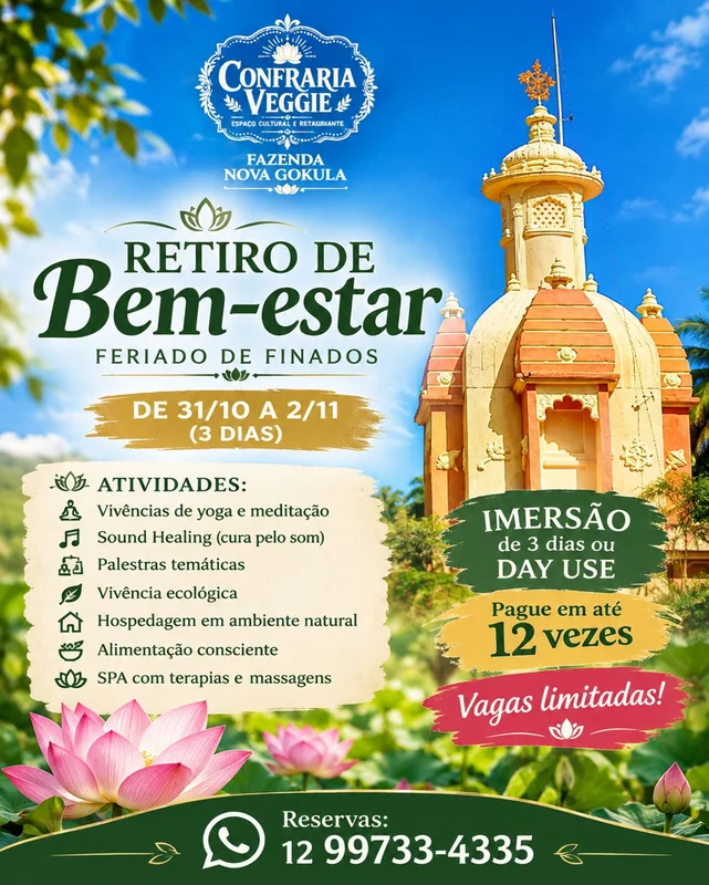 Retiro de Bem-Estar no Feriado de Finados